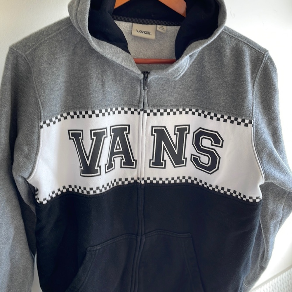 VANS 🛹 Zippy Hoodie SWEATSHIRT Boys Size XL